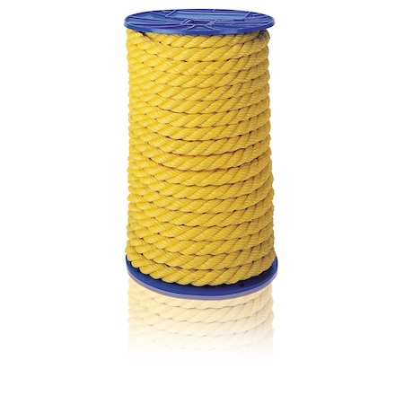 1/4 TWISTED YELLOW POLY 600', 2804902